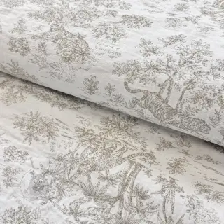 Tkanina dekoracyjna jacquard MACASSAR alover lin
