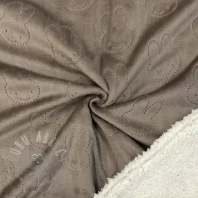Plusz niemowlęcy TEDDY Bunny taupe
