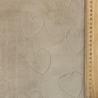 Plusz niemowlęcy TEDDY Hearts sand