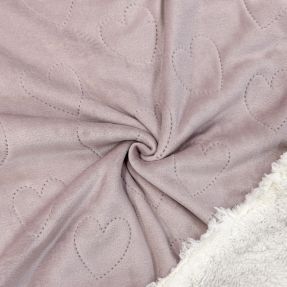 Plusz niemowlęcy TEDDY Hearts old pink