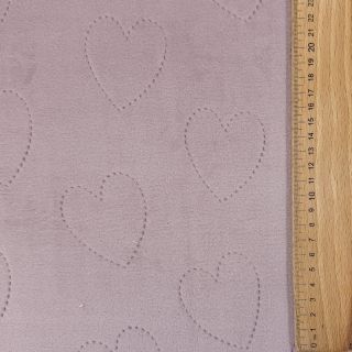 Plusz niemowlęcy TEDDY Hearts old pink