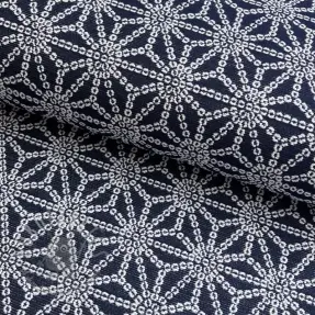 Tkanina dekoracyjna jacquard Bong marine