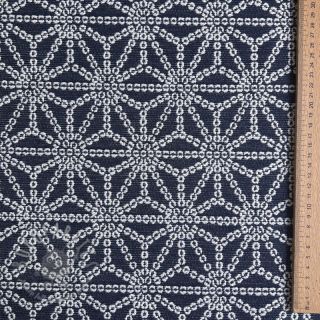 Tkanina dekoracyjna jacquard Bong marine