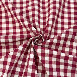 Bawełniana tkanina Check berry