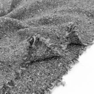 Tkanina płaszczowa PRATO wool dark grey melange