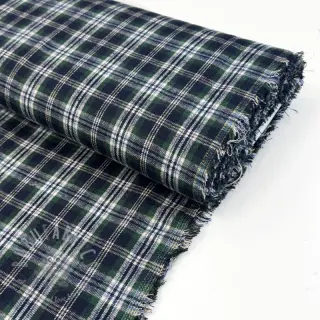 Wiskoza Scottish Check YARN DYED BRUSHED design B