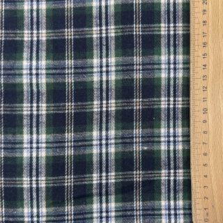 Wiskoza Scottish Check YARN DYED BRUSHED design B