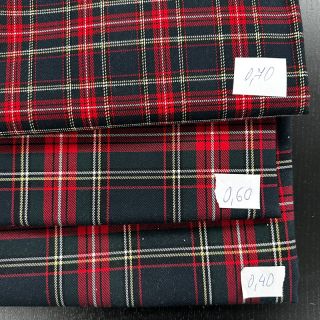Pakiet tkanin tartan 008