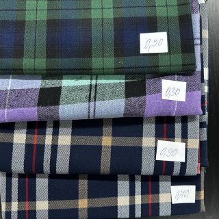 Pakiet tkanin tartan 011