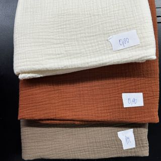 Pakiet tkanin muślin ORGANIC 589