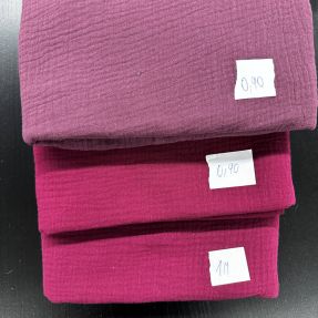 Pakiet tkanin muślin ORGANIC 584