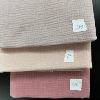 Pakiet tkanin muślin ORGANIC 582