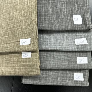 Pakiet tkanin double gauze 2234