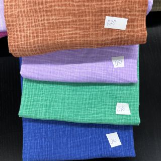 Pakiet tkanin double gauze 2242