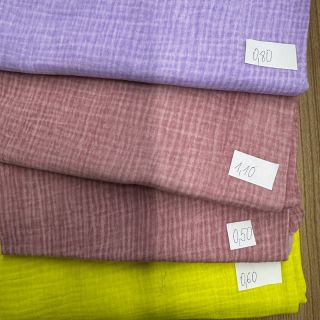 Pakiet tkanin double gauze 2247