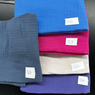 Pakiet tkanin double gauze 2251