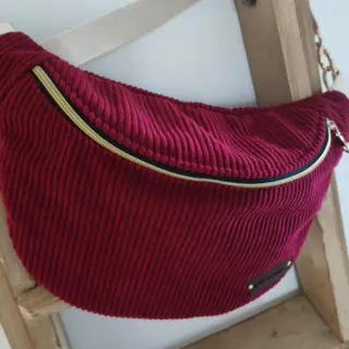 Sztruks HUGGY vermillon