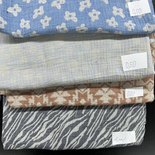 Pakiet tkanin double gauze 2294