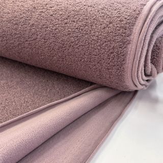 Fleece TEDDY DOUBLE SIDED blush