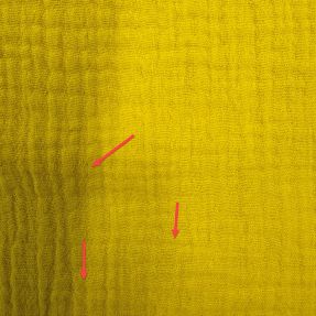 Muślina podwójna lemon 2nd class