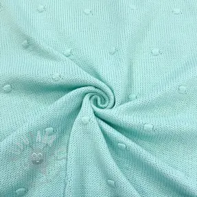 Dzianina swetrowa BIG KNIT DOT mint