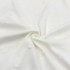 Dzianina BIG KNIT DOT off white