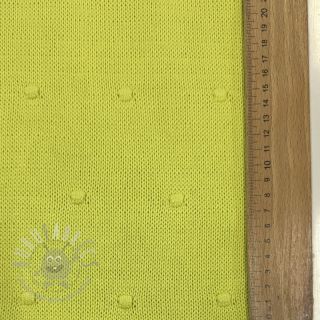 Dzianina swetrowa BIG KNIT DOT bright green