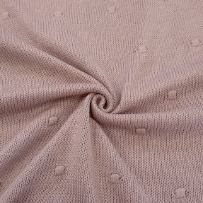 Dzianina BIG KNIT DOT old pink