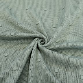 Dzianina BIG KNIT DOT old green