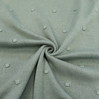 Dzianina swetrowa BIG KNIT DOT old green