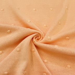 Dzianina BIG KNIT DOT peach