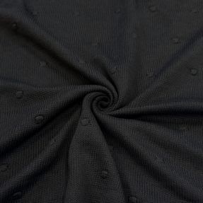 Dzianina BIG KNIT DOT black