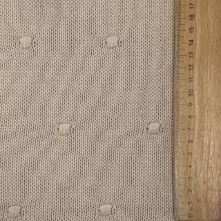 Dzianina swetrowa BIG KNIT DOT naturals