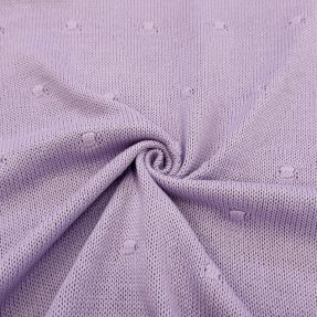 Dzianina swetrowa BIG KNIT DOT violet