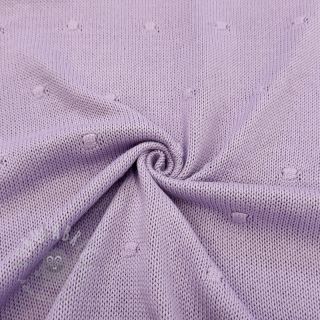 Dzianina swetrowa BIG KNIT DOT violet
