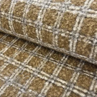 Tkanina płaszczowa Bouclé Squares design A