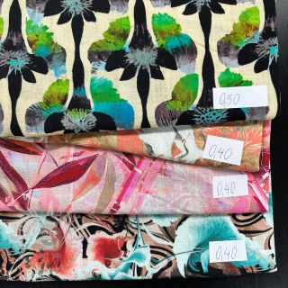 Pakiet tkanin len wiskoza 137