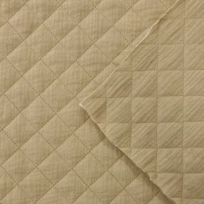 Muślin double gauze QUILT beige