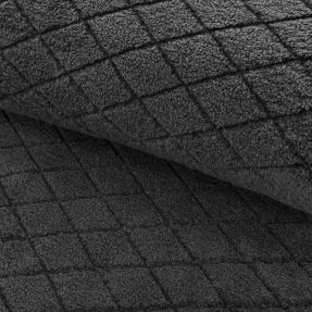 Tkanina płaszczowa TEDDY Diamond dark grey