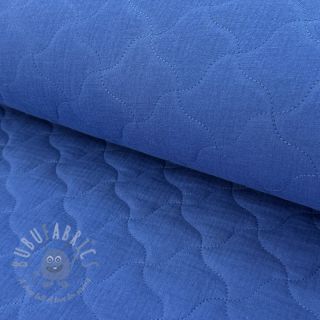 Muślin double gauze QUILT NOE cobalt