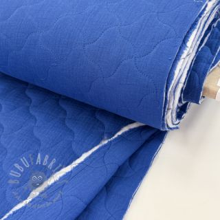 Muślin double gauze QUILT NOE cobalt