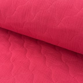 Muślin double gauze QUILT NOE magenta