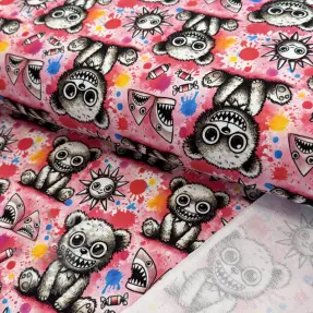 Dresówka Big eyes design C digital print