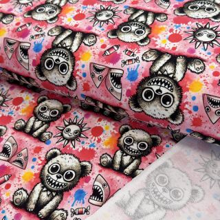 Dresówka Big eyes design C digital print