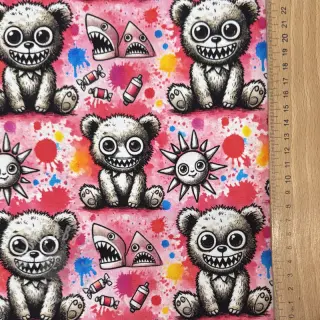 Dresówka Big eyes design C digital print