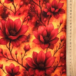 Dresówka Flower galaxy design A digital print