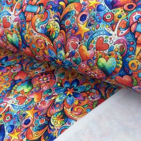 Dresówka drapana JOGGING Colour me design B digital print