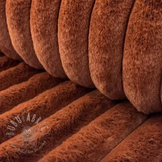 Sztuczne futro Barracuda terracotta