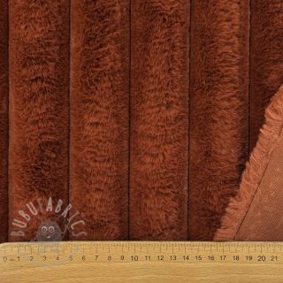 Sztuczne futro Barracuda terracotta