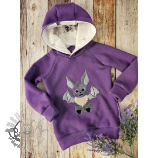 Dresówka drapana JOGGING lilac